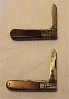 2 Russell Barlow Knives - Arched 2 Blade  / 2