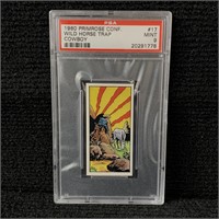 PSA 9 Wild Horse Trap 1960 Primrose Card
