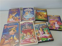 Walt Disney VHS and DVD Movies
