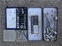 Group Lot of assorted sockets/ratchets