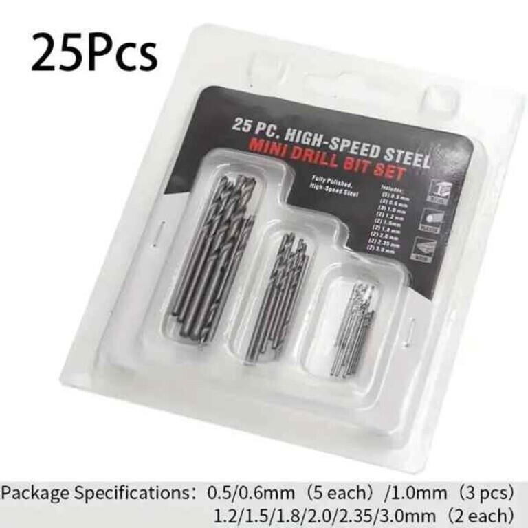 25pcs Micro Drill Bit Set - Precise Small Shank, s