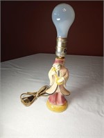 Shawnee 10.5" Oriental Man w/Mandolin Lamp