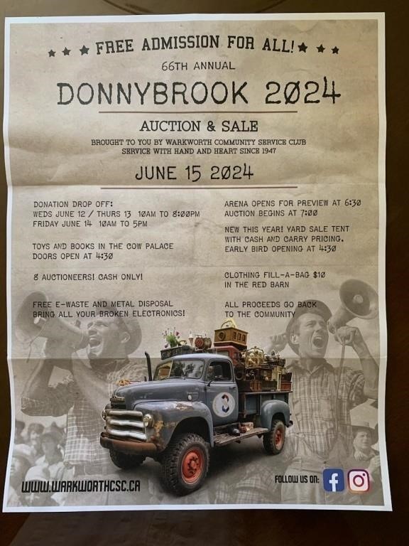 DONNYBROOK 2024 LIVE AUCTION AND SALE