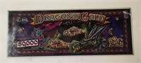 G- "Dragon's Gold" Slot Glass