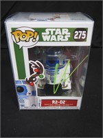 GEORGE LUCAS SIGNED R2D2 FUNKO POP COA