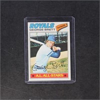 George Brett 1977 Topps #580 Baseball card, with n