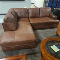 BEAUTIFUL 2 Piece Faux Leather Sectional