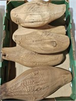 LOT OF UNFINISHED DECOY BLOCKS