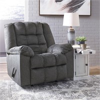 Signature by Ashley Rocker Recliner in Charcoal