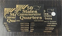 1999-2209 Complete Set Of 24kt. Gold Plated 50