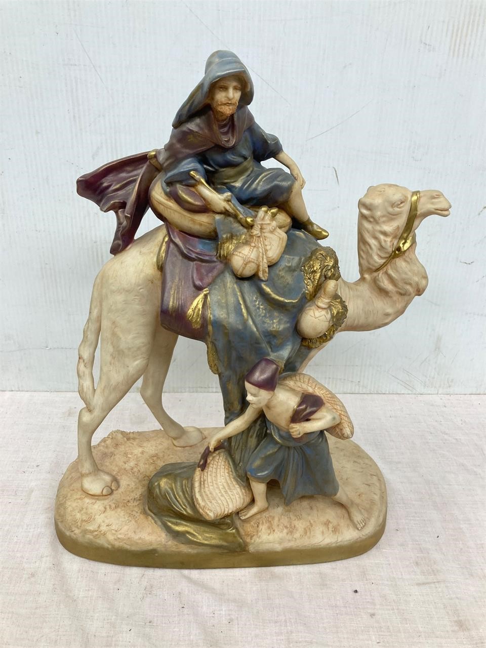 Camel figurine. 18” tall