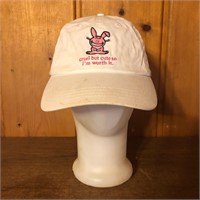 Jim Benton It's Happy Bunny Baseball Cap Hat