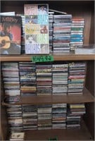 3 Shelves Cds And Some Cassettes Reba, Chris