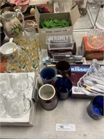 Hershey's Collectibles, Porcelain Pitcher, etc.