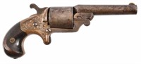 Engraved National Arms Co Moore Teat-Fire Revolver