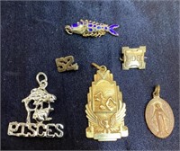 Charms, Pins, etc.