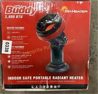 Little Buddy Indoor Safe Portable Radiant Heater