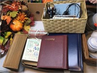 Photo albums and office supplies, miscellaneous