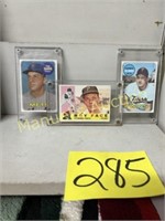(3) INCASED SPORTS CARDS