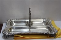 An Ornate Silverplated English Serving Tray