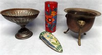 Vintage Vases, Planter & Bowl Group