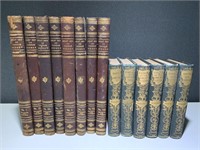Antique Books - Set of 8 Great Men & Famous