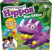 Hungry Hungry Hippos Dino Edition Board Game