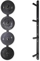 Signature Fitness Wall Mounted Plate Rack