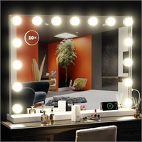 Vanity Mirror with Makeup Lights, 22.8x18.2