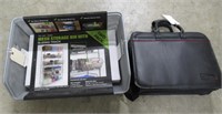 Storage Bins & Laptop Bag