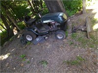 Lawn Tractor w/ Plow - Has Compression