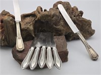 Sterling Silver Handled Dinner / Butter Knives