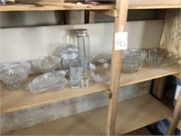 Clear glassware