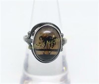 Vintage Picture Ring Size 8