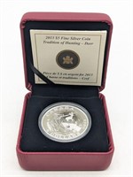 2013 Canadian 5 Dollar Coin .999 Pure Silver