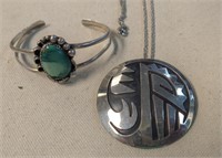 Sterling Silver Jewelry Necklace & Bracelet