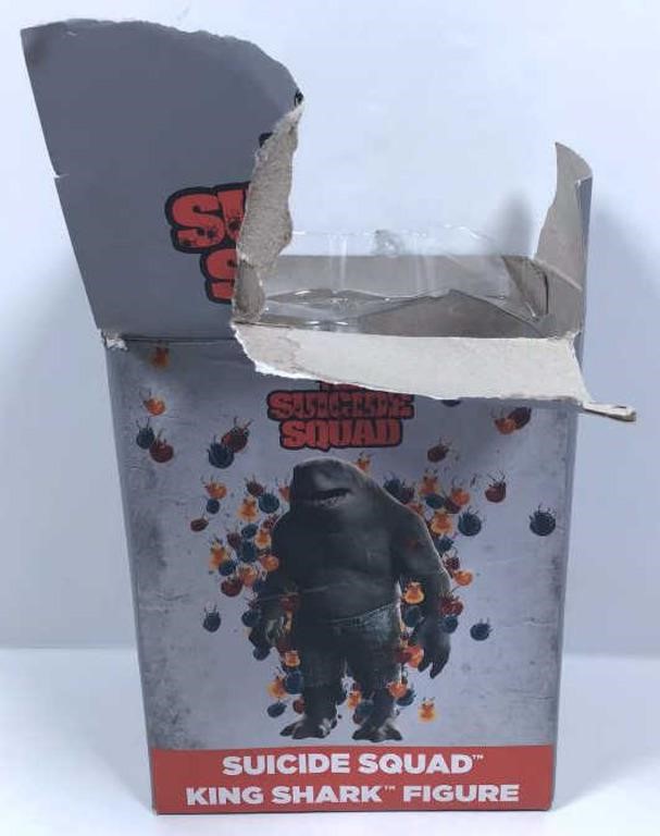 Damaged Box Suicide Squad King Shark Figure