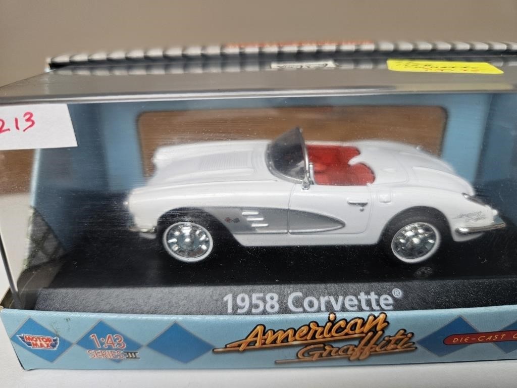 1958 CORVETTE SERIES III DIE CAST