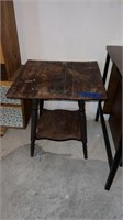 Antique side table -23”