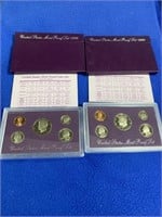 1990 US Mint Proof Sets (2)