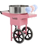 Electric cotton candy making cart