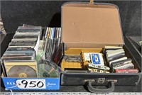 CDs, Cassettes & Case