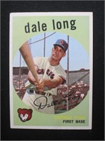 1959 TOPPS #414 DALE LONG CHICAGO CUBS