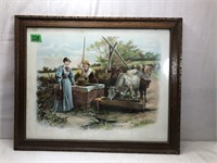 ART:  Debat-Ponsen, French Country Life Lithograph