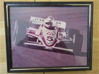 Racing Photo in Frame 8 1/2" x 11"