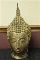 An Antique/Vintage Gold Buddha Head