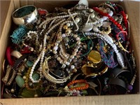 18+lbs of Assorted Costume Jewelry
