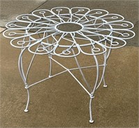 Metal patio table - 36”