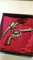 Two Old West commemorative revolvers