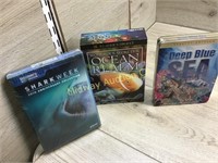 DVD MOVIES NEW OCEAN REALM/ DEP BLUE SEA/ SHARK WE